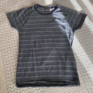 Mens Scotch & Soda Linen T-Shirt
